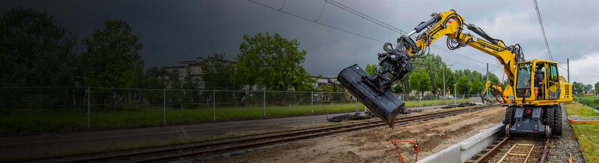 Spårgående Entreprenadmaskiner